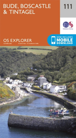 Cover image for 9780319243121 - Bude, Boscastle and Tintagel