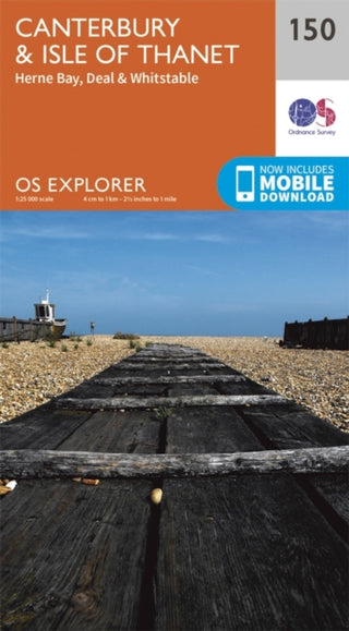Cover image for 9780319243435 - Canterbury and the Isle of Thanet