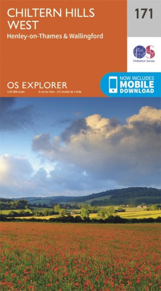 Cover image for 9780319243640 - Chiltern Hills West, Henley-on-Thames and Wallingford