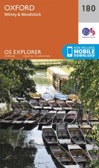 Cover image for 9780319243732 - Oxford, Witney and Woodstock