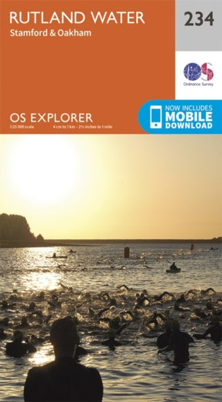 Cover image for 9780319244272 - Rutland Water, Stamford and Oakham