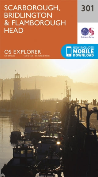 Cover image for 9780319245538 - Scarborough, Bridlington and Flamborough Head