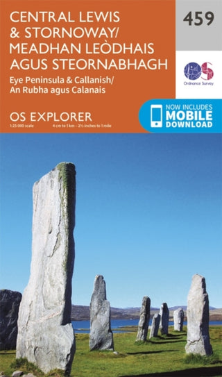 Cover image for 9780319247105 - Central Lewis and Stornaway/Meadhan Leodhais Agus Steornabhagh