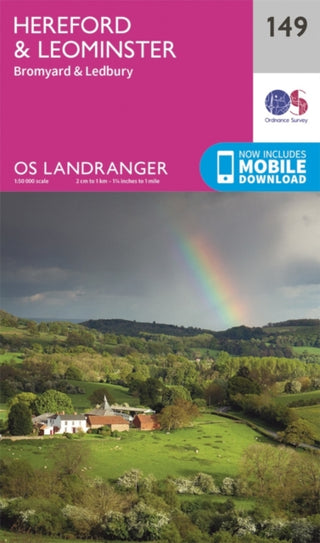 Cover image for 9780319262474 - Hereford & Leominster, Bromyard & Ledbury