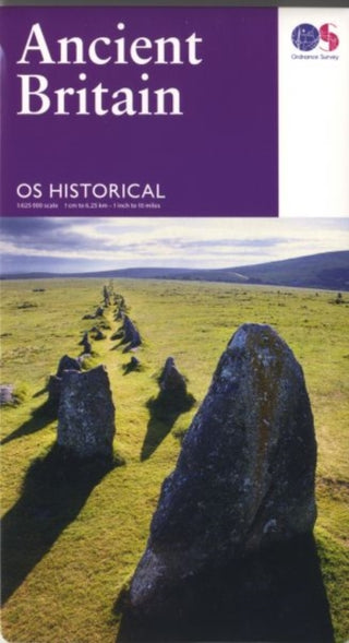 Cover image for 9780319263242 - O.S. Ancient Britain Historical Map