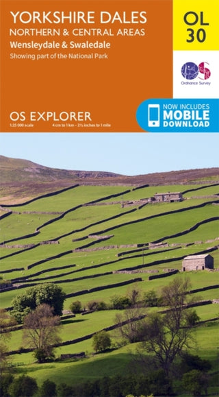 Cover image for 9780319263358 - Yorkshire Dales Northern & Central