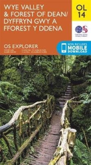 Cover image for 9780319263839 - Wye Valley & Forest of Dean