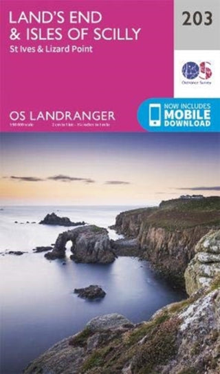 Cover image for 9780319263952 - Land's End & Isles of Scilly