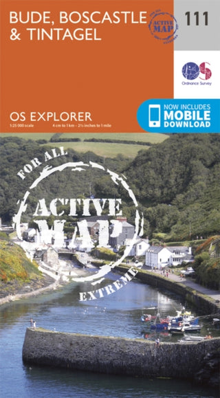 Cover image for 9780319469910 - Bude, Boscastle and Tintagel