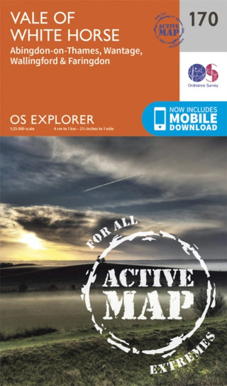 Cover image for 9780319470428 - Abingdon, Wantage and Vale of White Horse