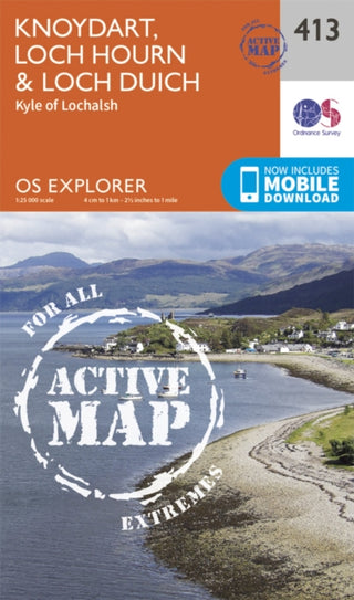 Cover image for 9780319472682 - Knoydart, Loch Hourn and Loch Duich