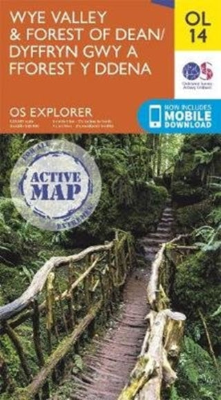 Cover image for 9780319475737 - Wye Valley & Forest of Deane