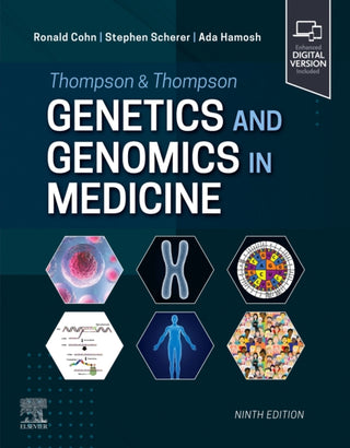 Cover image for 9780323547628 - Thompson & Thompson Genetics and Genomics in Medicine