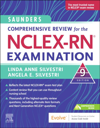 Cover image for 9780323795302 - Saunders Comprehensive Review for the NCLEX-RN® Examination
