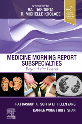 Cover image for 9780323831369 - Medicine Morning Report Subspecialties