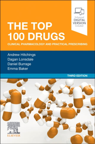 Cover image for 9780323834452 - The Top 100 Drugs