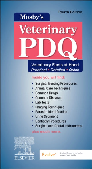 Cover image for 9780323881494 - Mosby's Veterinary PDQ