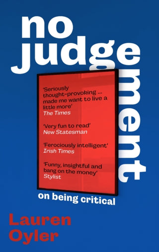 Cover image for 9780349016481 - No Judgement