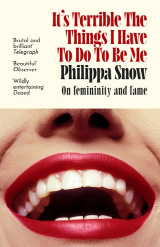 Cover image for 9780349017709 - It's Terrible the Things I Have to Do to Be Me