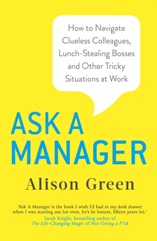 Cover image for 9780349419466 - Ask a Manager