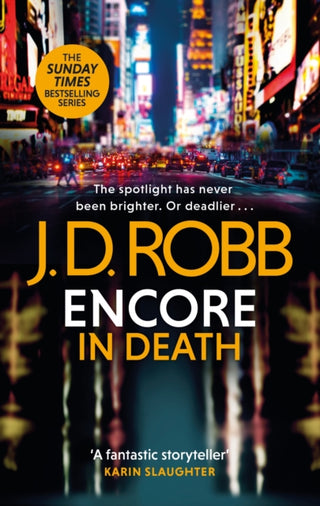Supplemental image for 9780349433868 - Encore in Death: An Eve Dallas thriller (In Death 56)
