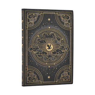 Cover image for 9780349723952 - Fourth Wing  Shadows of Navarre Midi Lined Softcover Journal, 176pg, 100GSM, Rebecca Yarros' Empyrean Collection by Paperblanks (Fourth Wing)
