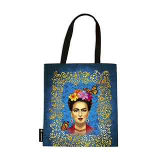 Cover image for 9780349724157 - The Colourful Portrait Canvas Bag by Paperblanks (Viva Frida)