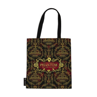 Cover image for 9780349724171 - Masked Melody Canvas Bag, Andrew Lloyd Webber Collection by Paperblanks (Phantom of the Opera)