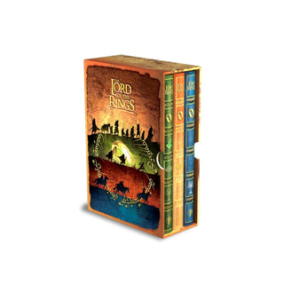 Cover image for 9780349724454 - The Lord of the Rings Collection Midi Hardcover Journals (Trilogy Boxed Set)