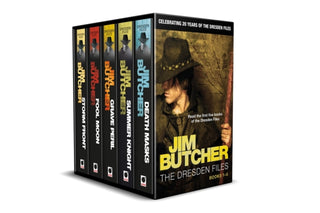 Cover image for 9780356516219 - Jim Butcher's Dresden Files - 20th Anniversary Box Set