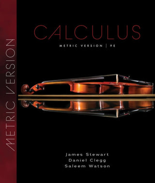 Cover image for 9780357113462 - Calculus, Metric Edition