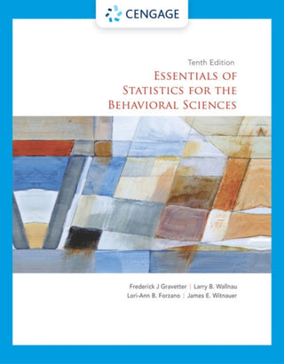 Cover image for 9780357365298 - Essentials of Statistics for the Behavioral Sciences