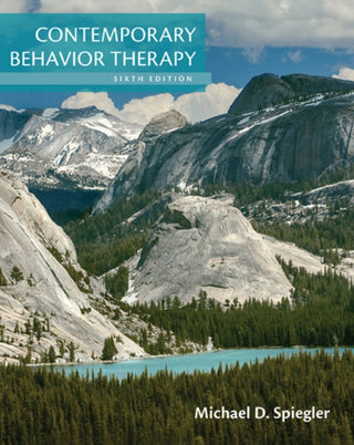 Cover image for 9780357671290 - Contemporary Behavior Therapy