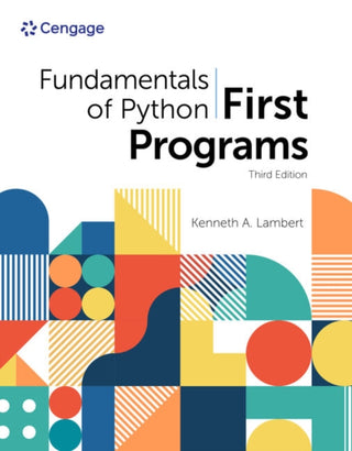 Cover image for 9780357881019 - Fundamentals of Python: First Programs