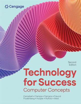 Cover image for 9780357883235 - Technology for Success