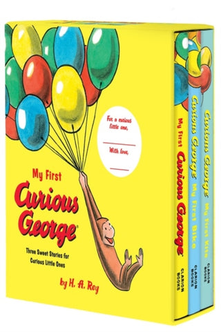 Cover image for 9780358713685 - My First Curious George 3-Book Box Set