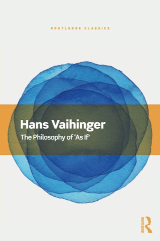 Cover image for 9780367549947 - The Philosophy of 'As If'