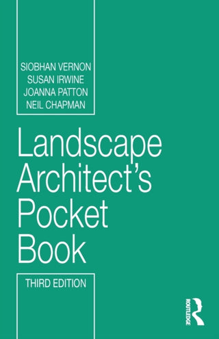 Cover image for 9780367635275 - Landscape Architect's Pocket Book