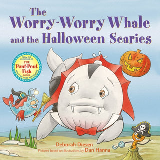 Cover image for 9780374392888 - The Worry-Worry Whale and the Halloween Scaries