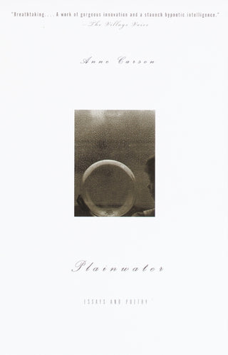 Cover image for 9780375708428 - Plainwater