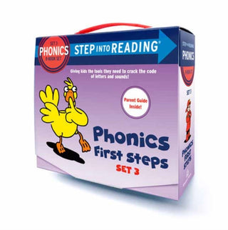 Cover image for 9780375825811 - Step into Reading Set 3 Phonics First Steps Box Set
