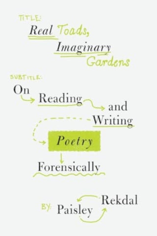 Cover image for 9780393881981 - Real Toads, Imaginary Gardens – On Reading and Writing Poetry Forensically