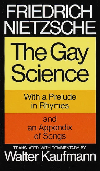 Cover image for 9780394719856 - The Gay Science