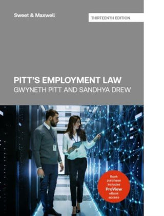 Supplemental image for 9780414119994 - Pitt's Employment Law