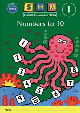 Cover image for 9780435168667 - Scottish Heinemann Maths 1: Number to 10 Activity Book 8 Pack
