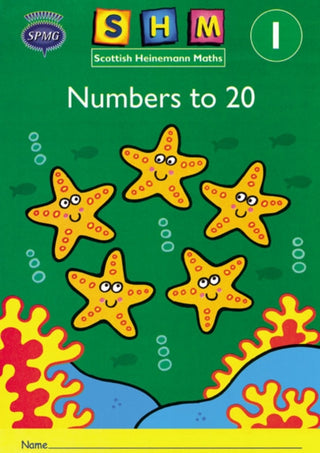 Cover image for 9780435168681 - Scottish Heinemann Maths 1: Number to 20 Activity Book 8 Pack