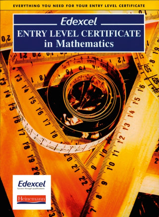 Cover image for 9780435532994 - Edexcel Entry Level Certificate in Maths Pupil Book