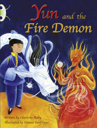 Cover image for 9780435914271 - Bug Club Guided Fiction Year Two Purple A Yun and the Fire Demon