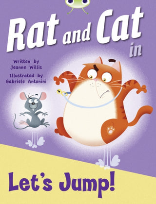 Cover image for 9780435914455 - Bug Club Guided Fiction Reception Red C Rat and Cat in Let's Jump