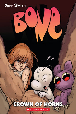 Cover image for 9780439706322 - Crown of Horns: A Graphic Novel (BONE #9)